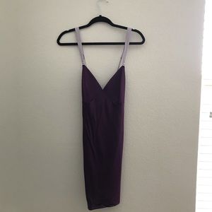 Victoria Secret Purple Strap Slip Dress